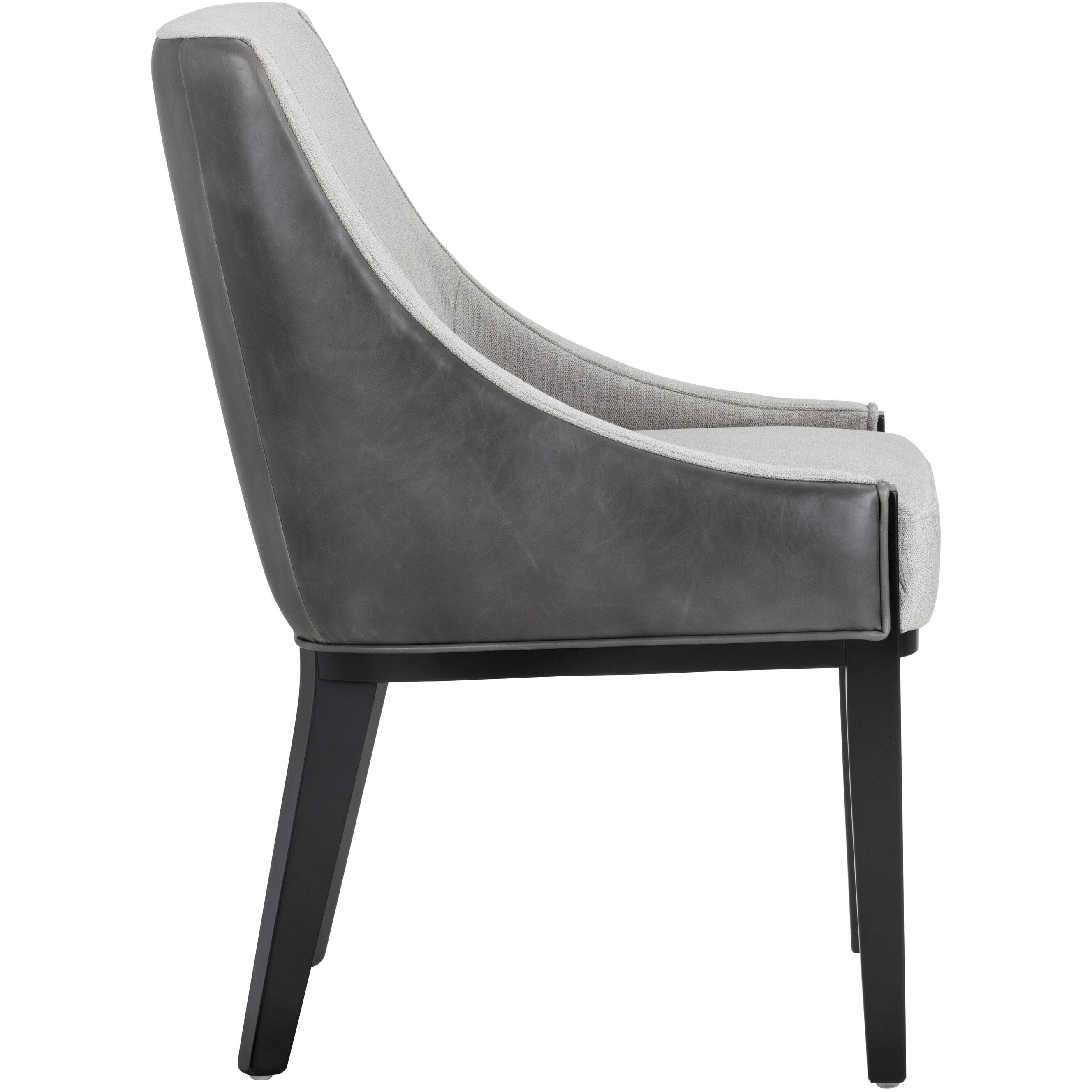 Aurora Polo Club Stone / Overcast Grey Dining Armchair